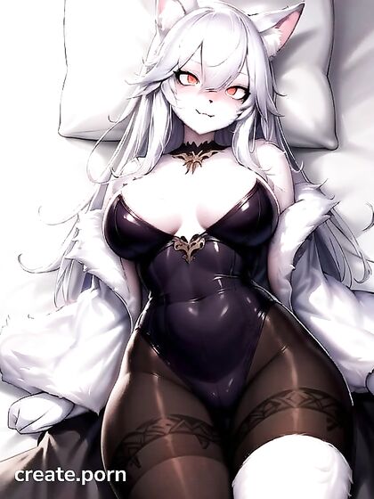 Furry With Large Ass Shows Off Wild Ahegao in Steamy Hentai Image