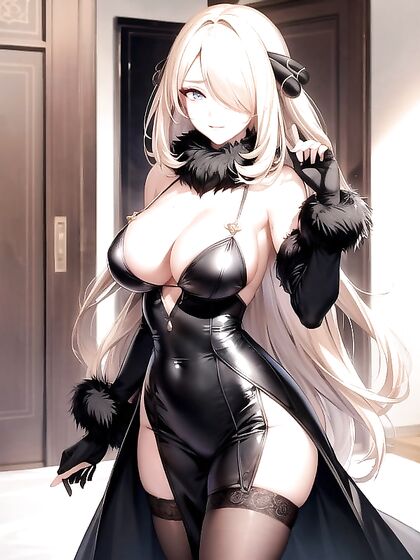 Cynthia from Pokémon Stars in Steamy Hentai AI Adventures