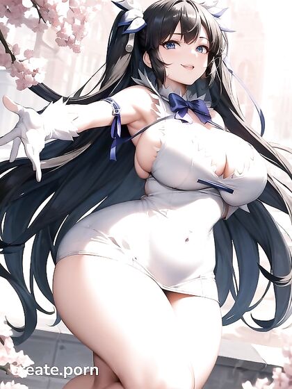 Huge Ass in Shiny Sequin Dress for Ecstatic Hentai Pleasure