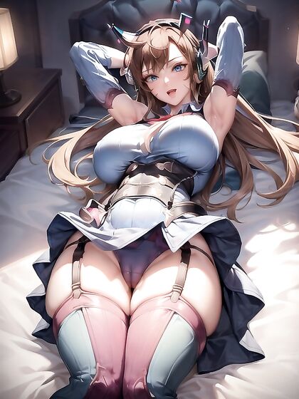 Devil with Small Ass and Massive Breasts Dominates in Hentai AI Picture