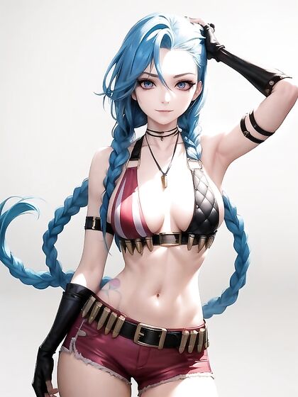 Jinx from League of Legends Gets Wild in Steamy Hentai Picture