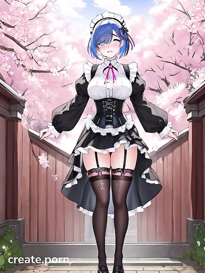 Goth Beauty in Full-Body Fearful Fetish for  Hentai Pleasure