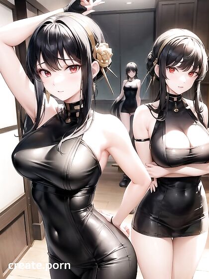 Yor Forger from Spy x Family Twists into Ecstatic Yoga Hentai Pleasure