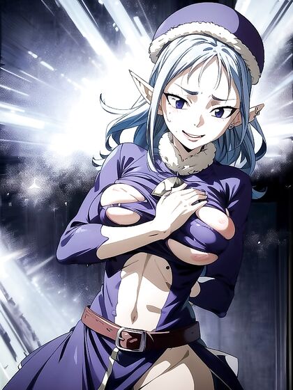 18-Year-Old Purple-Eyed Teen 18+ Exploring SFW Hentai Pleasures