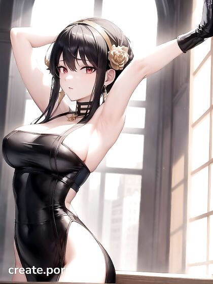 Yor Forger from Spy x Family Bends Over for Yoga-Inspired Hentai Pleasure