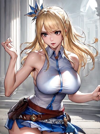 Lucy Heartfilia from Fairy Tail Stars in Seductive Hentai AI Adventures