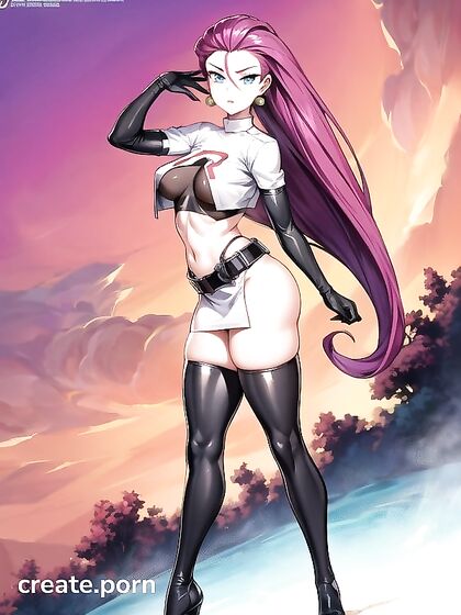 Naked Front View with Bold Lines in Seductive Hentai Images