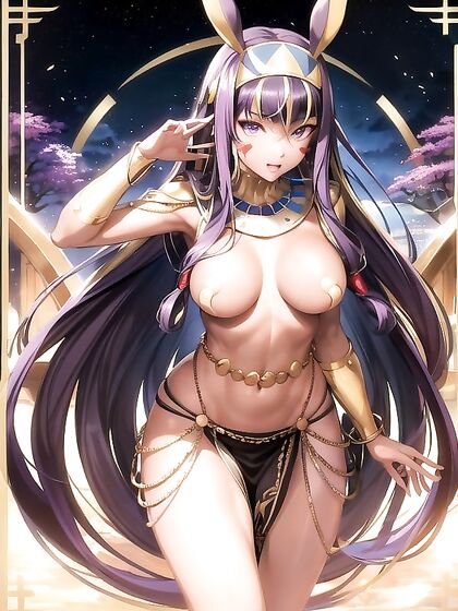 Nitocris from Fate/Grand Order Seduces in Sultry Hentai Images