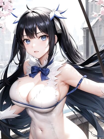 Hestia from DanMachi Takes Center Stage in Seductive Hentai Images