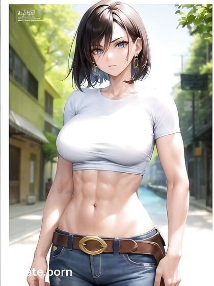Muscular South Asian Dude with Green Eyes in Steamy Hentai Picture