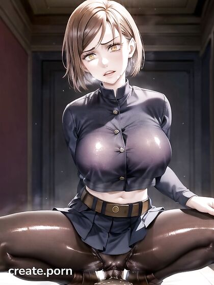 Nobara Kugisaki from Jujutsu Kaisen Spreads Her Legs for Steamy CowGirl 18+ Hentai Picture