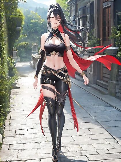 Hentai Fantasy – Medium Breasts and Seductive Glances for Intimate Pleasure