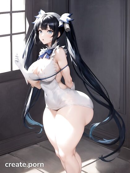Hestia from DanMachi Shows Off Her Massive Assets in Steamy Hentai Images