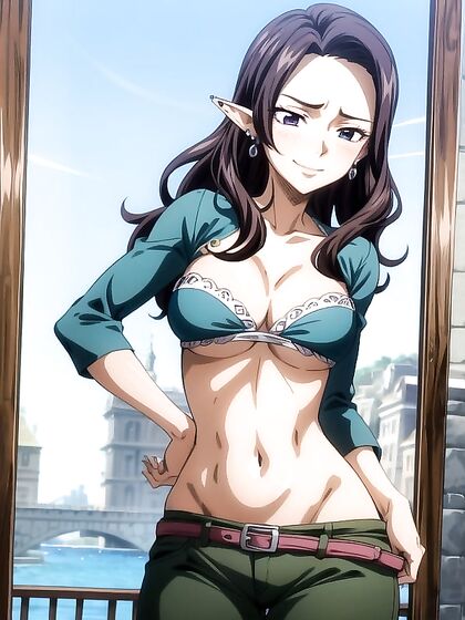 Screencaps of Large Breasts and Mouth-Agape Pleasure in hentai AIPorn