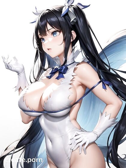 Hestia from DanMachi Gets Wild with Bubble Tits in Steaming Hentai Picture