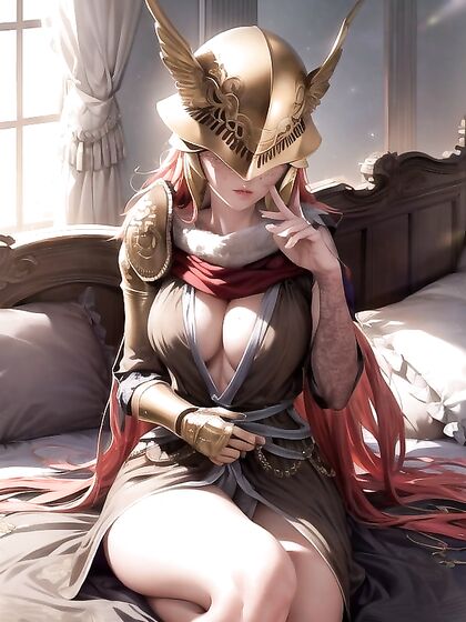 Malenia from Elden Ring Gets Freckled in Ultra-Detailed Hentai Pleasure