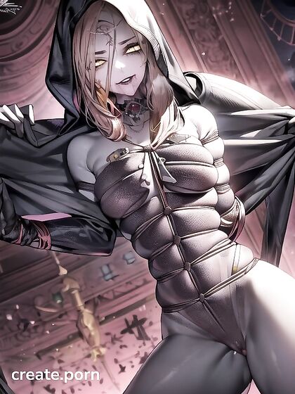 Daniela Dimitrescu from Resident Evil Exposed in Seductive Front View Hentai Images
