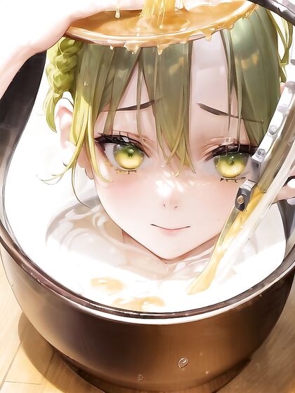 Mitsuri Kanroji from Demon Slayer Gets Hornier by Squatting Right in Front of You