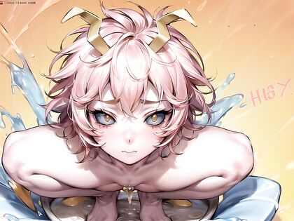 Horny Squatting Viewers Delight in Close-Up Hentai Picture