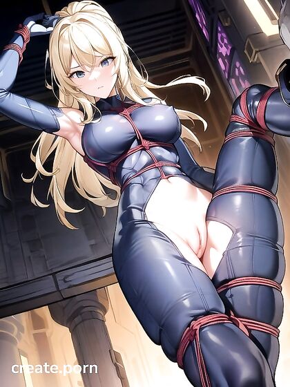 Samus from Metroid Stripped Down with Thick Lines for Naughty Hentai Fun
