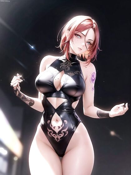Ultra-Detailed Hentai AI Porn Showcasing Perfect Thicc Thighs and breasts