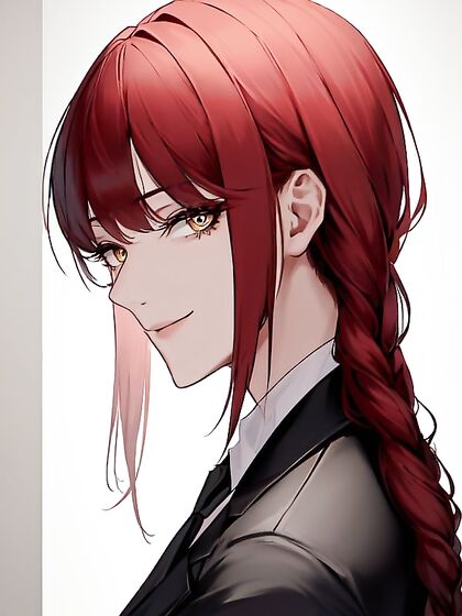 Makima from Chainsaw Man Teases with Busty Shots in Happy Hentai Images
