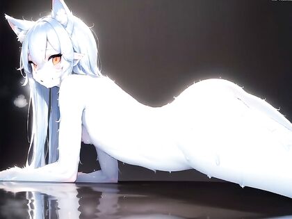 Furry With Large Ass and Exposed Thighs in Steamy Hentai Picture