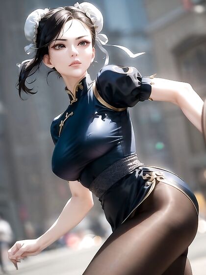 Chun Li from Street Fighter Takes On Exciting Hentai Adventures