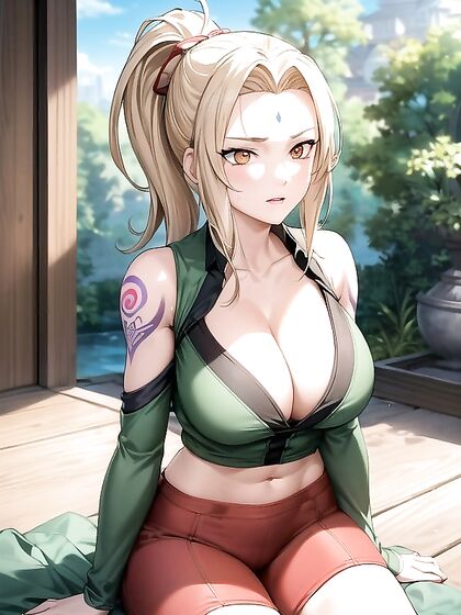 Tattooed Muscles Flex While Permed Hair Flips in Steamy Hentai Picture