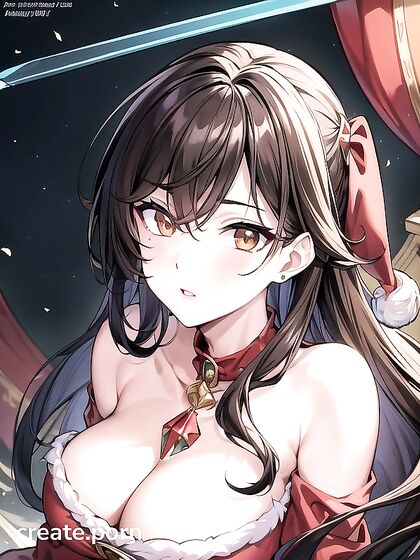 Gaze with Thick Lines and Brown Eyes in Seductive Hentai Images