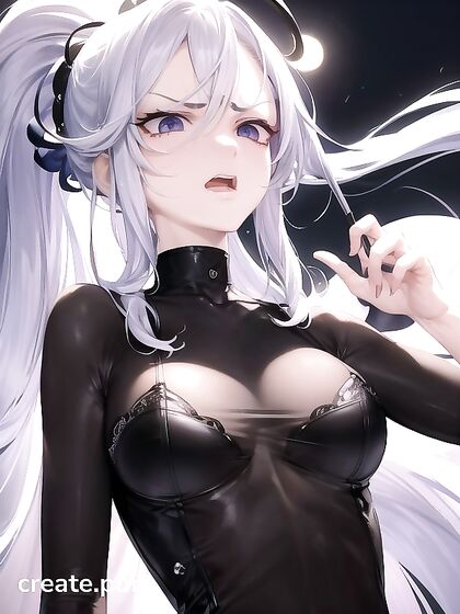 Disgusted Ponytailed Girl 18+ Gets Turned On in Wild Hentai Picture