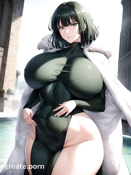 Fubuki from One Punch Man Shows Off Her Massive Breasts and Ass in Steamy Hentai Picture