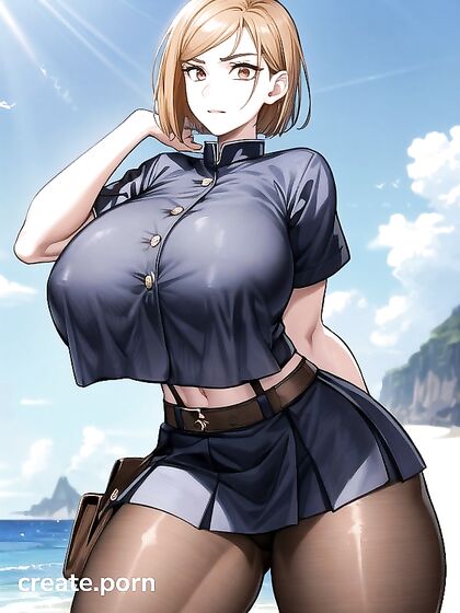 Thick Lines and Ponytail Picture inExposed Thighs Hentai Adventure