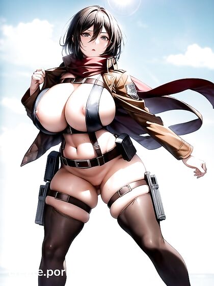 Massive Breasts in Ultra-Detailed Nude Hentai Images