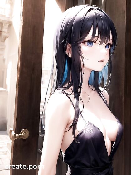 Sensual Side Views of a 20-Something Model in Steamy Hentai Picture