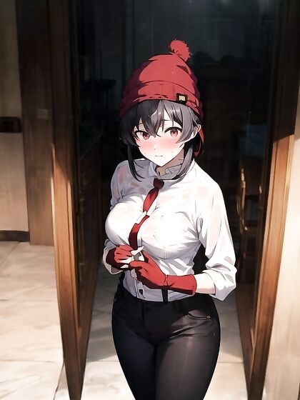 Rudeus from Mushoku Tensei Gets Naughtily Teased in Office Outfit with Short Hair
