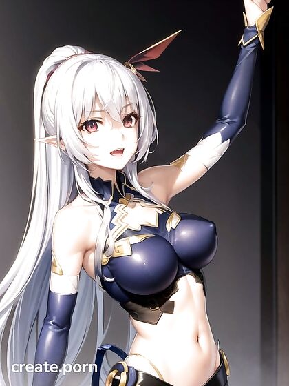 Eleonora from Lord Marksman and Vanadis Stretches into Ecstatic Yoga Bliss in Sweater Hentai
