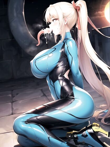 Bound Arms and Tentacle Pleasure – A Solo Hentai Adventure