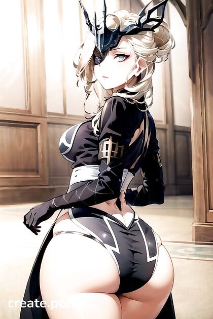 Detailed Skinny Girl 18+ in SFW Hentai AI Picture