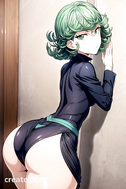 Tatsumaki from One Punch Man Shows Off Her Tiny 18+ Waist and Huge Breasts in Steamy Hentai Images