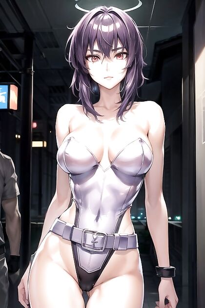 Kusanagi from Ghost in the Shell Seduces in Steamy Hentai Images