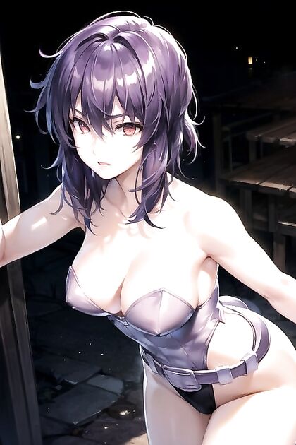 Kusanagi from Ghost in the Shell Seduces in Steamy Hentai AI Images