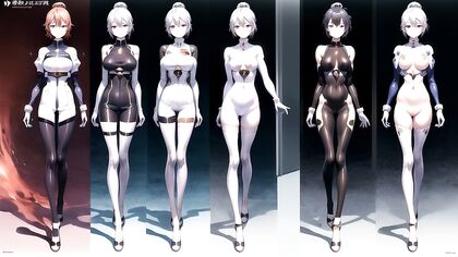 Ayanami Rei from Evangelion in Full-Body Hentai Ecstasy