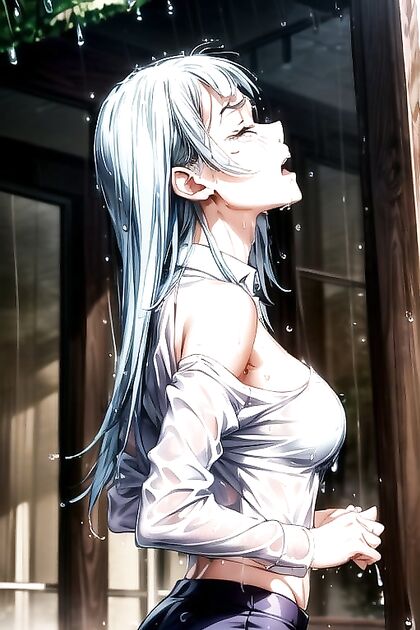 City Streets Where Tears Flow – A Standing Hentai Experience