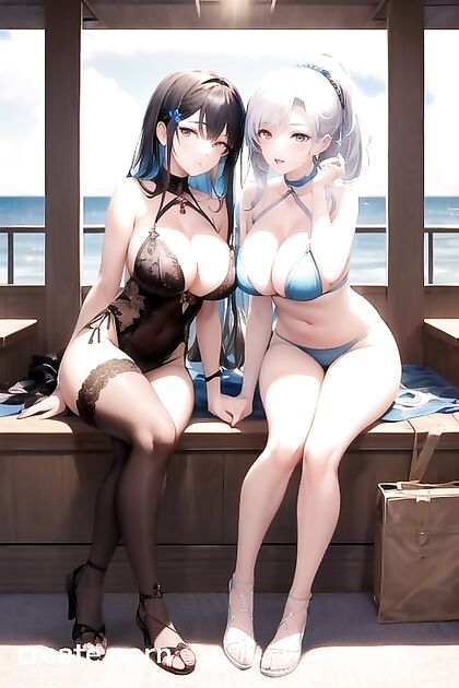 Full-Body Hugs Turn Into Steamy 18+ Hentai Picture