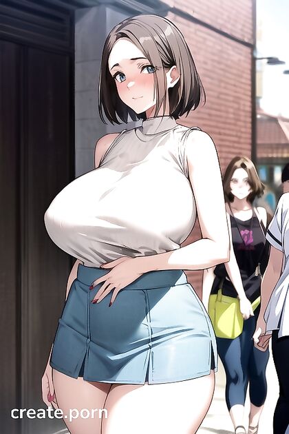 Exploring Gigantic Breasts and Perfect Anatomy in Thick hentai AIPorn