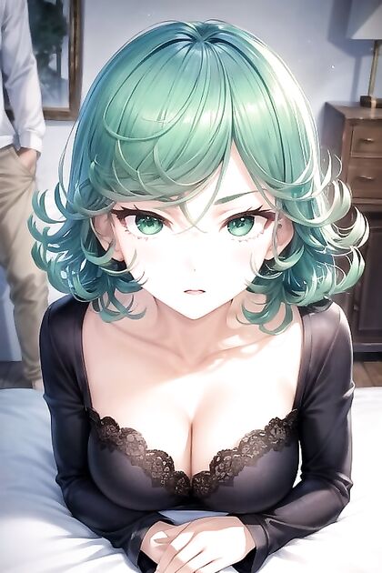 Tatsumaki Wears Sexy Pyjamas for naughty One-Punch Man Hentai Fun