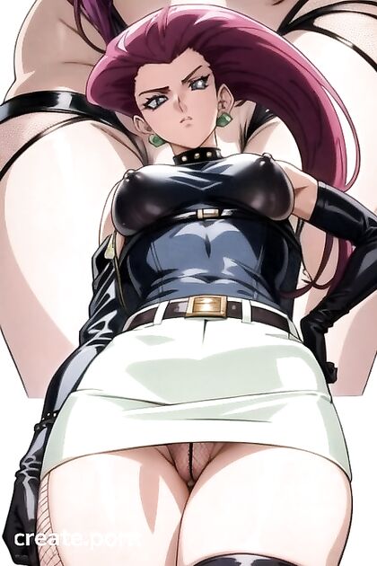 Fit Girl 18+ in Open Jacket Nails S Anime Style Hentai Picture
