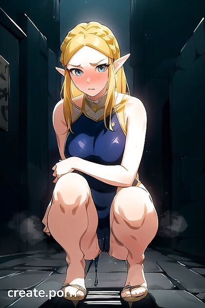 Zelda in Blonde Bikini Enjoys Steamy Swimwear hentai Adventures