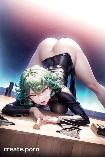Tatsumaki from One Punch Man Dances Seductively at the Strip Club in Ultra-Detailed Hentai AIPorn